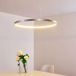 hofstein Suspension Canisteo LED Argenté, 1 lumière* Suspensions