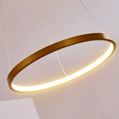 Lampes Dorées-hofstein Suspension Canisteo LED Or, 1 lumière