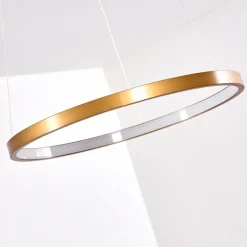 Lampes Dorées-hofstein Suspension Canisteo LED Or, 1 lumière