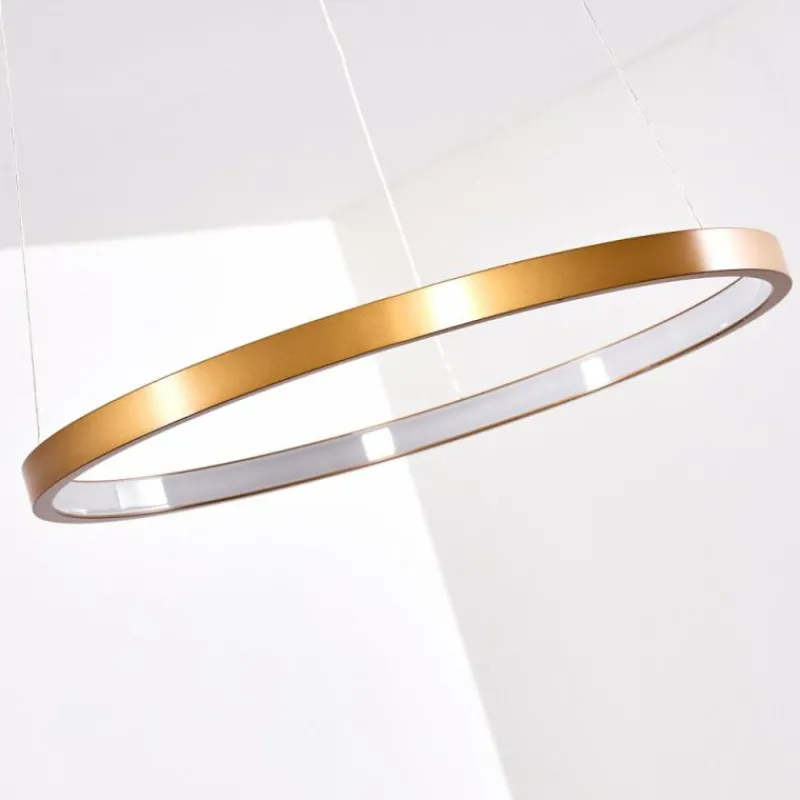 Lampes Dorées-hofstein Suspension Canisteo LED Or, 1 lumière