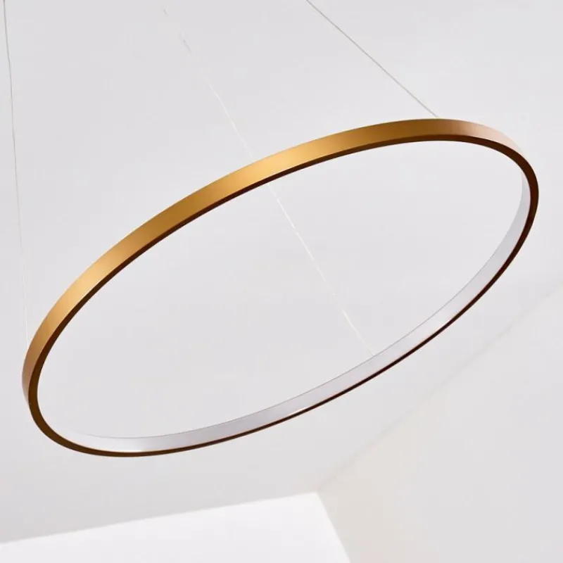 Lampes Dorées-hofstein Suspension Canisteo LED Or, 1 lumière