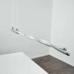 hofstein Suspension CARMACKS LED Chrome, 4 lumières