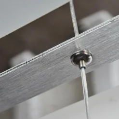 hofstein Suspension Carmacks LED Chrome, 4 lumières