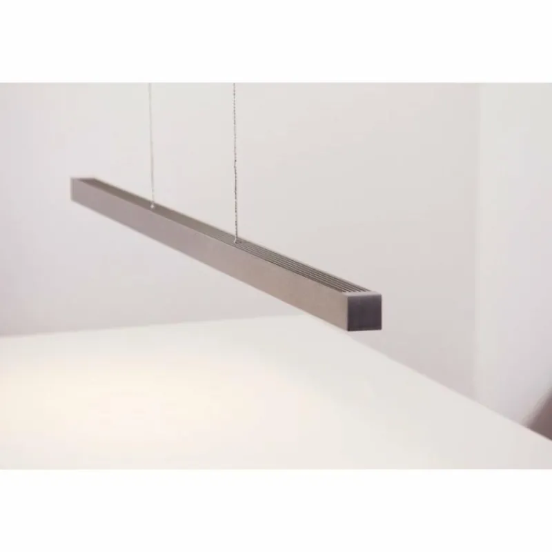 Casablanca Suspension Helios LED Aluminium, 1 lumière* Suspensions