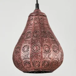 Luminaires Orientaux-hofstein Suspension Cassis Cuivre, 1 lumière