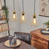 Lampes Vintages & Rétros-hofstein Suspension Cenova Laiton, 3 lumières