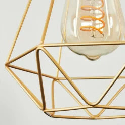 Lampes Vintages & Rétros-hofstein Suspension Cenova Laiton, 3 lumières