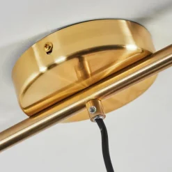 Lampes Vintages & Rétros-hofstein Suspension Cenova Laiton, 3 lumières