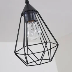 hofstein Suspension Cenova Noir, 1 lumière