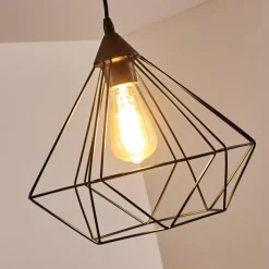 hofstein Suspension Cenova Noir, 1 lumière* Suspensions