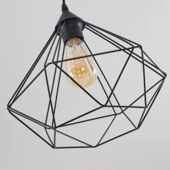 hofstein Suspension Cenova Noir, 1 lumière* Suspensions