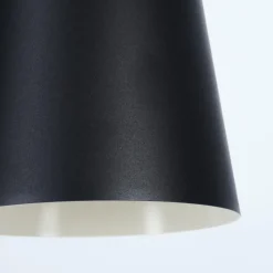 Luminaires Scandinaves-hofstein Suspension Cerrizal Écru, Noir, 3 lumières