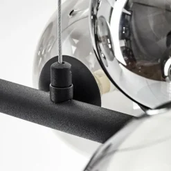 hofstein Suspension Chehalis LED Noir, 9 lumières