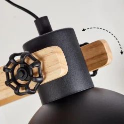 Lampes Industrielles-hofstein Suspension Chetco Brun, Noir, 3 lumières