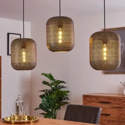 hofstein Suspension Chidu Gris, 3 lumières