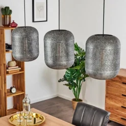 hofstein Suspension Chidu Gris, 3 lumières