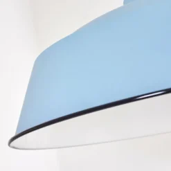 Luminaires Scandinaves-hofstein Suspension Chimay Bleu, 1 lumière