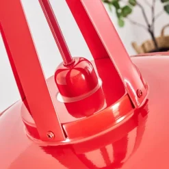 Luminaires Scandinaves-hofstein Suspension Chimay Rouge, 1 lumière