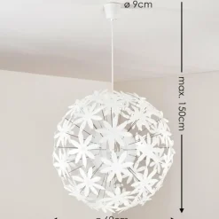 hofstein Suspension Chimore Blanc, 1 lumière
