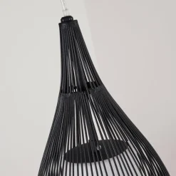 hofstein Suspension Chipoc Noir, 3 lumières