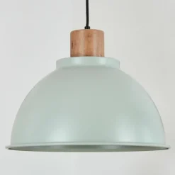 Luminaires Scandinaves-hofstein Suspension Chipou Vert, 1 lumière