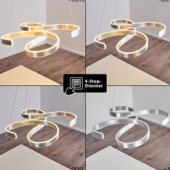 hofstein Suspension Chippewa LED Aluminium, 1 lumière