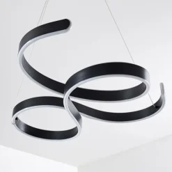 hofstein Suspension Chippewa LED Noir, 1 lumière