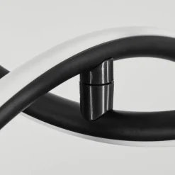 hofstein Suspension Chlak LED Noir, 2 lumières, Télécommandes