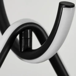 hofstein Suspension Chlak LED Noir, 3 lumières, Télécommandes