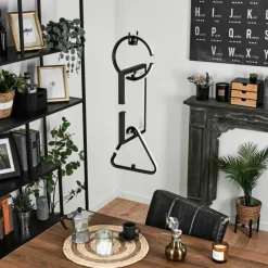 hofstein Suspension Chlak LED Noir, 3 lumières, Télécommandes* Éclairage Led