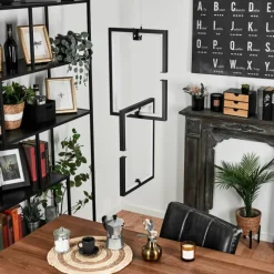 hofstein Suspension Chlak LED Noir, 2 lumières, Télécommandes