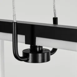 hofstein Suspension Chlak LED Noir, 2 lumières, Télécommandes