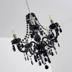 Luminaires Antiques-hofstein Suspension Chrome, 5 lumières