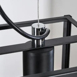 Lampes Vintages & Rétros-hofstein Suspension Chur Noir, 1 lumière