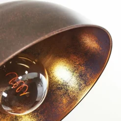 Lampes Dorées-hofstein Suspension Cigliano Rouille, 1 lumière