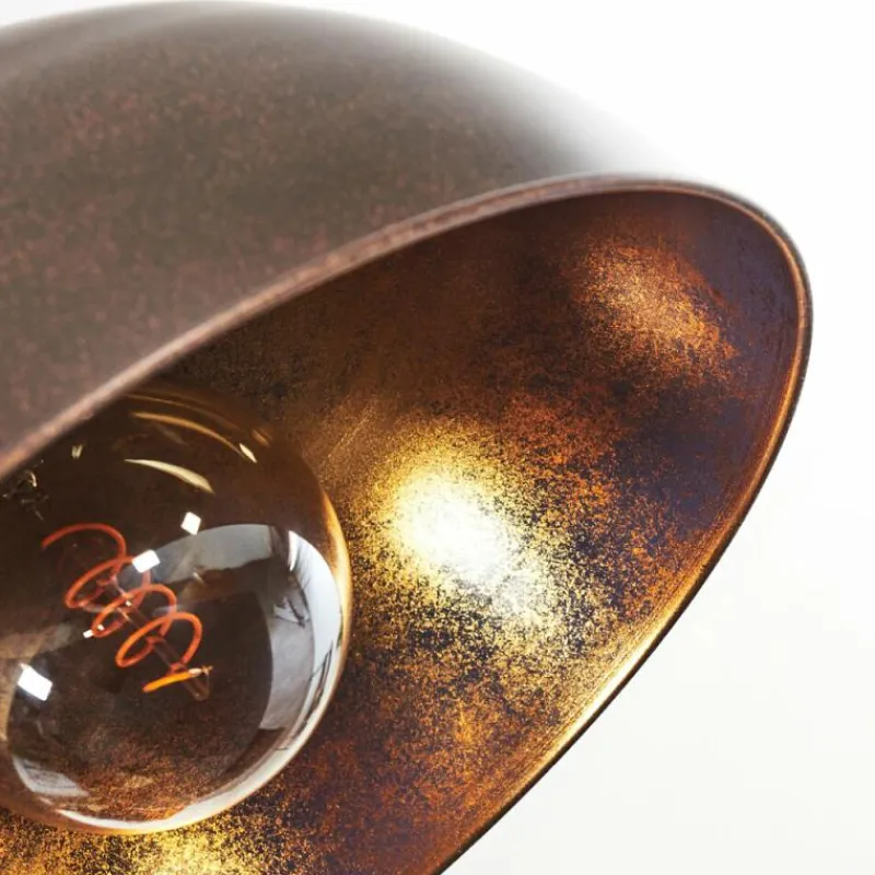 Lampes Dorées-hofstein Suspension Cigliano Rouille, 1 lumière