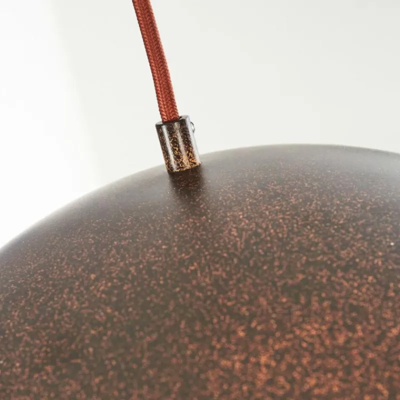 Lampes Dorées-hofstein Suspension Cigliano Rouille, 1 lumière