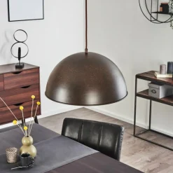 Lampes Dorées-hofstein Suspension Cigliano Rouille, 1 lumière