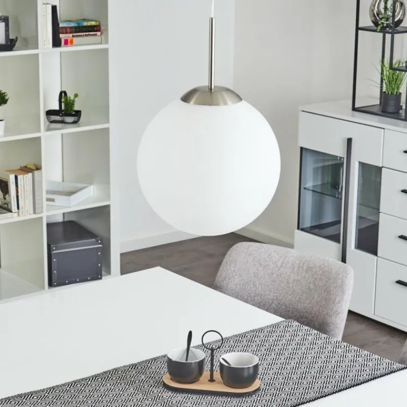 hofstein Suspension Cochuna Nickel mat, 1 lumière