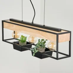 Luminaires Scandinaves-hofstein Suspension Colebrook Noir, 3 lumières