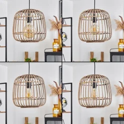 Luminaires Scandinaves-hofstein Suspension Combeima Noir, 1 lumière