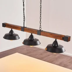 hofstein Suspension Corippo Noir, 3 lumières