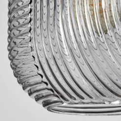 hofstein Suspension Crabinaille Noir, 3 lumières* Suspensions