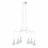 Luce Design Suspension Cuyama Blanc, 6 lumières* Suspensions