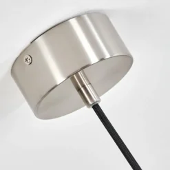 hofstein Suspension Dalheim LED Nickel mat, 1 lumière