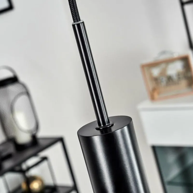 hofstein Suspension Dalheim LED Noir, 1 lumière* Éclairage Led