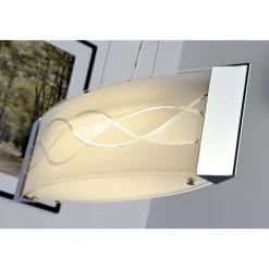hofstein Suspension Datong LED Aluminium, Chrome, 1 lumière