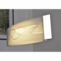 hofstein Suspension Datong LED Aluminium, Chrome, 1 lumière