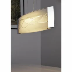 hofstein Suspension Datong LED Aluminium, Chrome, 1 lumière
