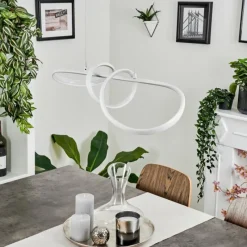 hofstein Suspension Dauntey LED Blanc, 1 lumière